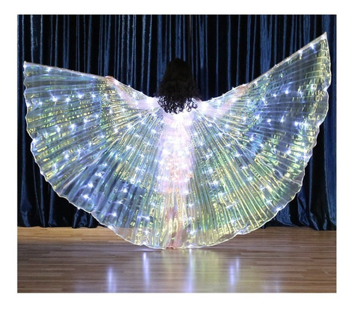 Alas Led Niñas Danza Arabe Wings Bellydance Odalisca Capa