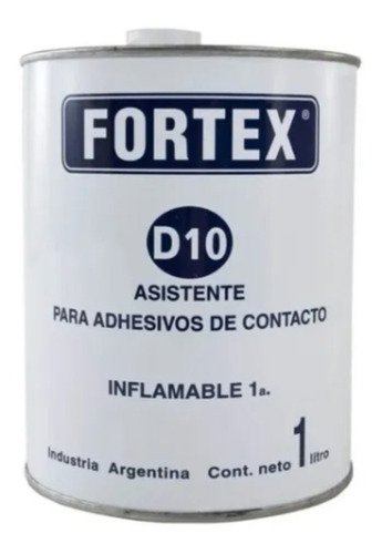 Cemento De Contacto Diluyente Removedor 1 Litro Fortex