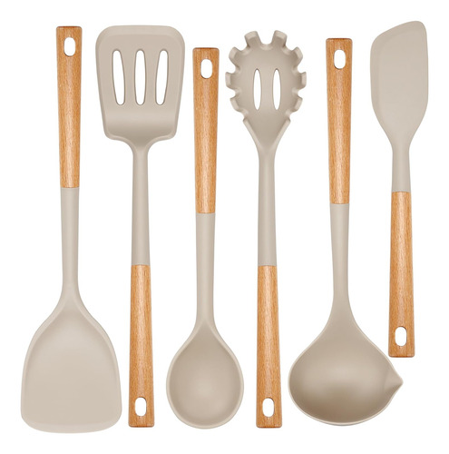 Juego De Utensilios De Cocina, Olla Grande De Silicona An...