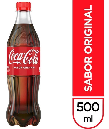 Gaseosa Coca-cola Botella 500 Ml. X 6 Unidades