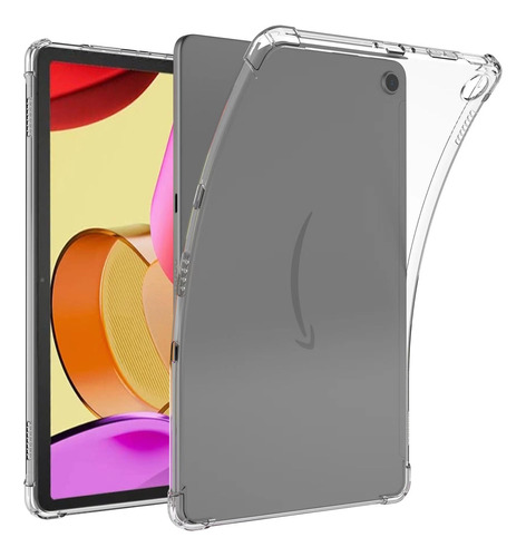 Uucovers Funda Transparente Para Tableta Amazon Kindle Fire.