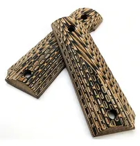 Comprar Colt 1911 Cachas Empuñadura Grip Cafe Material G10 C