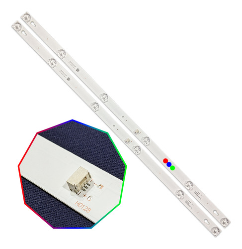 Kit Leds Tcl 32hr330m06a8v1 (32hr330m06a8v1) - Aluminio, Nvo