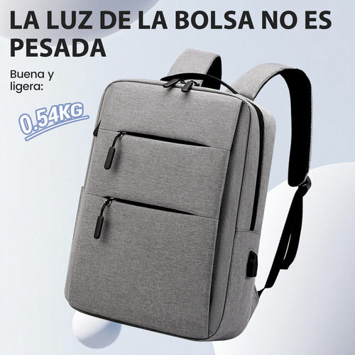 Bb! Mochila Impermeável Para Laptop 15.6 Com Usb - Mochila