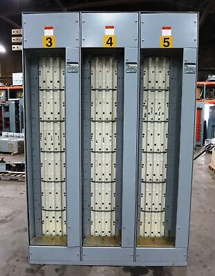 Ge 8000 1200/600 Amp 480v Mcc Motor Control Center 3x Se Qqk