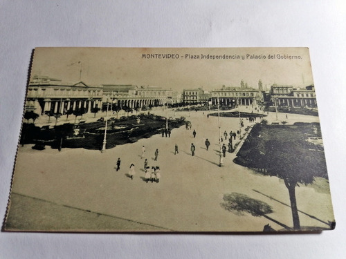 Antigual Postal Plaza Independencia  1900