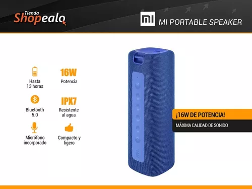 Parlante Xiaomi Mi Portable Bluetooth Speaker Ipx7 13horas