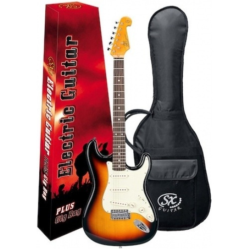 Guitarra Eléctrica Stratocaster Sx Vintage Series Sst62+3ts