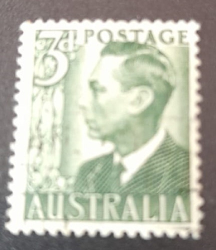 Sello Postal Australia - 1950 Jorge Vi