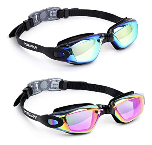 Vorshape Swim Goggles Pack Of 2 Swimming Goggle No