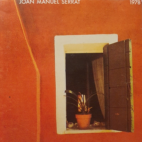 Cd Joan Manuel Serrat - 1978