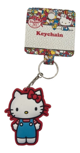 Llavero Hello Kitty Badtz Maru 50 Aniversar Original Sanrio