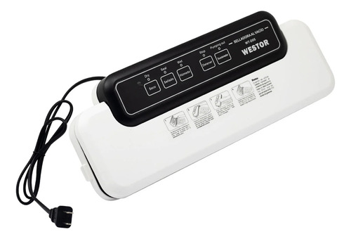 Selladora Al Vacío+2 Rollo De Bolsas Gofradas Kit-wt-d05