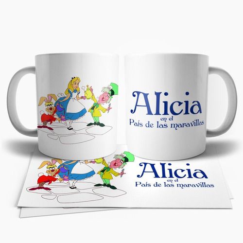 Alicia En El Pais De Las Maravillas Taza Tu Propio Estilo #4