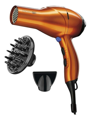 Secador de pelo Conair Turbo, ligero y de secado rápido, color naranja de primera calidad, 110 V