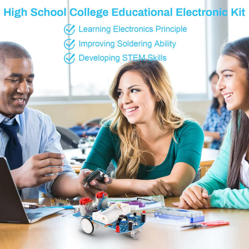 Kit Robot Seguidor De Línea Arduino Compatible 2wd Pilas