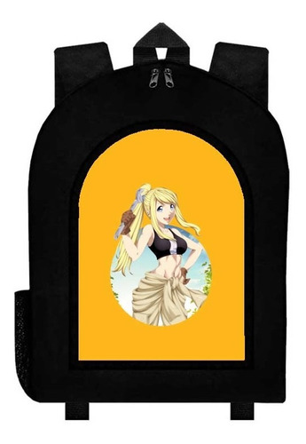 Mochila Negra Fullmetal Alchemyst A112