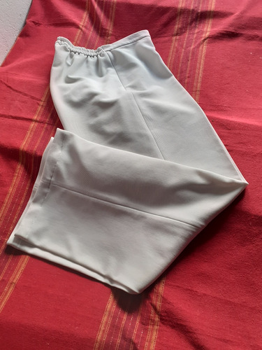 Ml - Talle Grande - Pantalón Blanco - Xl 