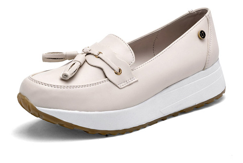 Zapato Casual Lady One Ls-3701 Color Latte Para Mujer Tx8