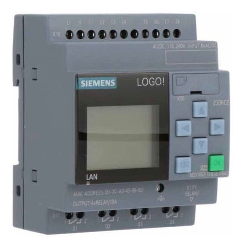 Plc Logo! Siemens V8 230rce Ethernet