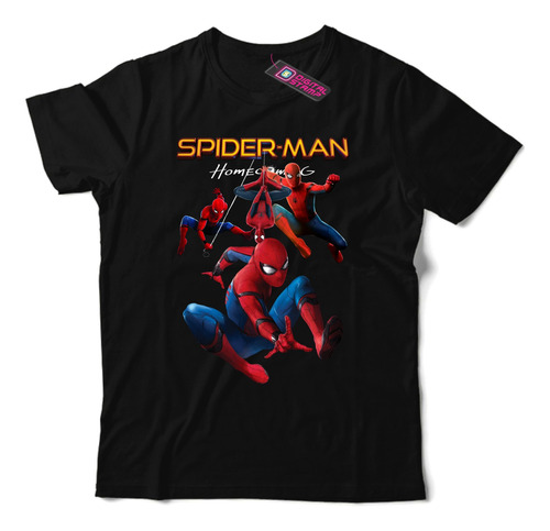 Remera Marvel Spiderman Hombre Araña Comics Mv27