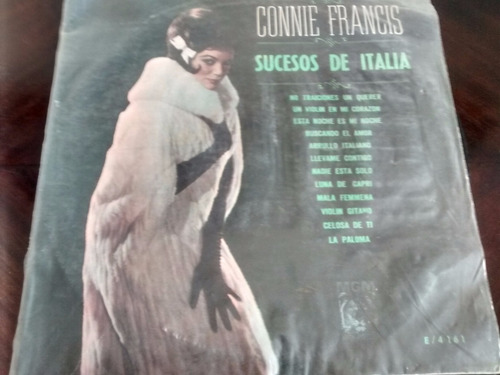 Vinilo Lp De Connie Francis - Sucesos De Italia (u1116