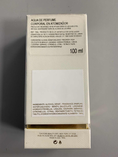 Tom Ford Soleil Brûlant Edp 100 Ml.