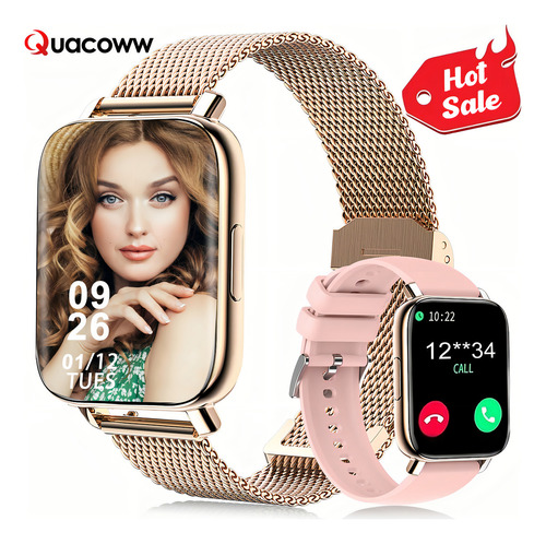 Quacoww QM016 Smartwatch Mujer 1.85