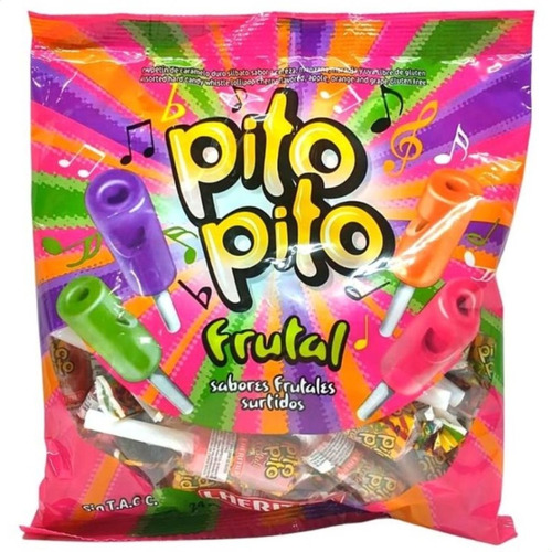 Chupetin Pito Pito Frutal Lheritier Sin Tacc - Mejor Precio