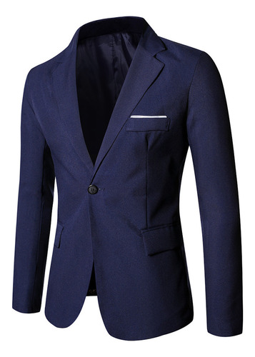 Blazer De Hombre  Casual Slim Fit Abrigo Para Hombre