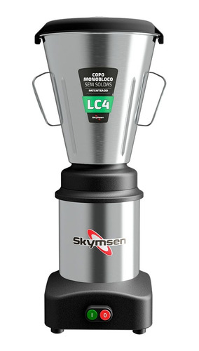 Liquidificador Skymsen Lc 4 Litros Inox Industrial 220v