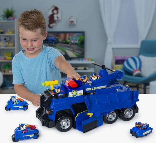 Paw Patrol Chase 5 En 1 Ultimate Police Cruiser