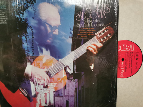 Lp Andrés Segovia My Favorite Spanish Encores