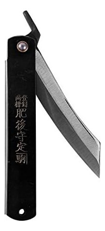 Cuchillo Plegable De Higonokami - Sk Steel 120 Mm Negro