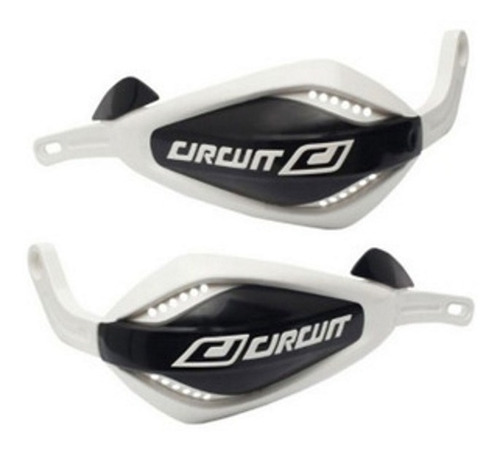 Premium Cubre Manos Circuit P4 Blanco/negro (protector)