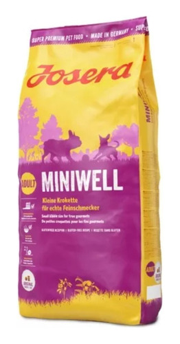 Alimento Josera Miniwell Perros Adultos Raza Pequeña 15k