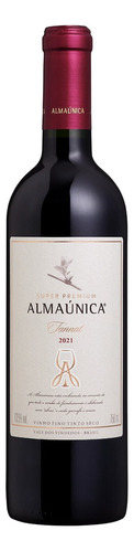 Vinho Almaúnica Super Premium Tannat Tinto Seco 750ml