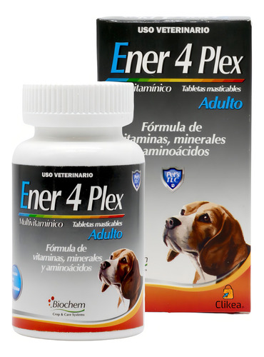Ener 4 Plex Perro Adulto 60 Tab Biochem