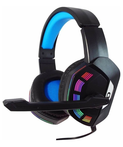 Auricular Gamer Only Mi-7.1 Con Microfono Luz Rgb Aux Usb