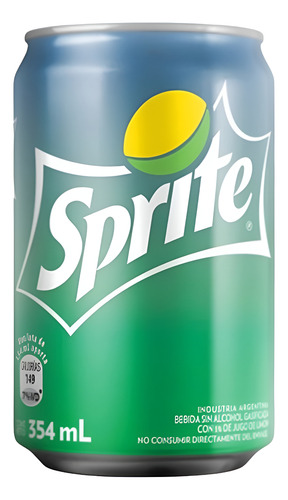 Sprite En Lata De 354ml, Pack 12u