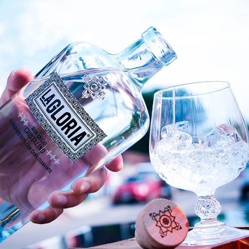 Ron La Gloria Añejo Cristalino, 6 Botellas De 750 Ml