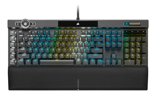 V Teclado Corsair K100 Rgb Inglés Mx Speed Linear