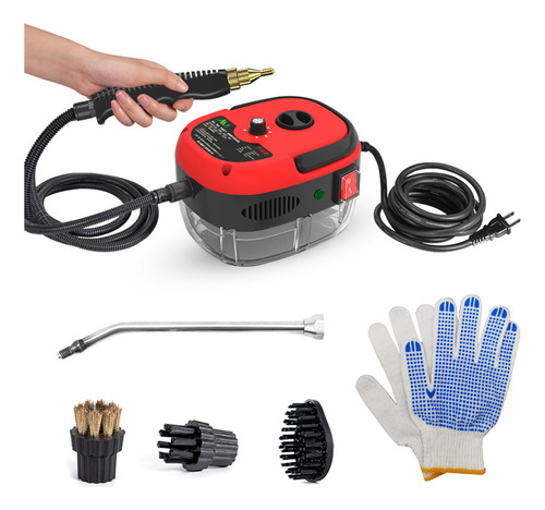 Limpiador De Vapor Portátil De 2500 W Para Uso Doméstico Y E