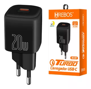 Fonte Para iPhone 14 13 11 12 Turbo Tipo C 20w Quick Charge