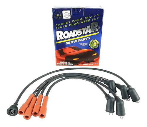 Cables De Bujias Nissan Estaquitas 1.8 L 1980-1990 Silicón