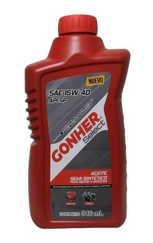 Aceite Semisintetico 15w40 Gonher Original 