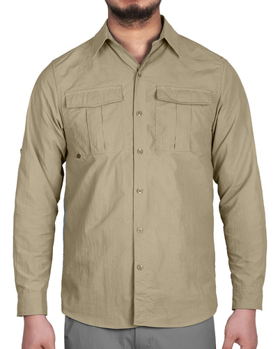 Camisas De Senderismo Up+ Para Hombre, Camisas De Pesca De M
