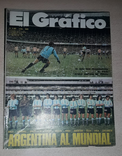Revista El Gráfico N°2818 Octubre 1973 Argentina Al Mundial