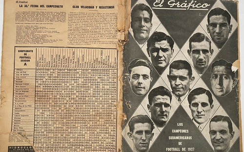 El Gráfico, 439 De 1927 José Vidal Uruguay Fútbol, Lpg1z4