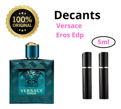 Muestra De Perfume O Decant Versace Eros Caballero Original 